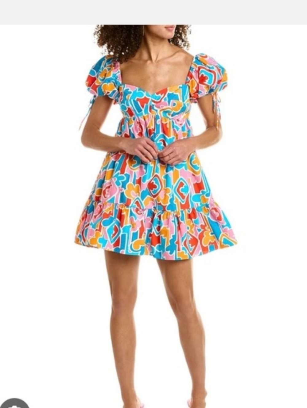 NWT Amanda Uprichard Sicily Mini Dress  Large - Picture 3 of 12